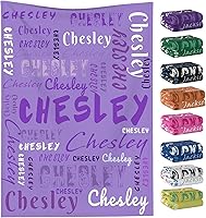 Vista 19 de Personalized Blanket for Kids Baby Adults Custom Name Blankets for Girls Boys Customized Blanket with Name Gift for Christmas Birthday