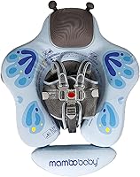 Vista 2 de HECCEI Mambobaby Float con toldo, añade cola más nuevo flotador de edición limitada para bebé