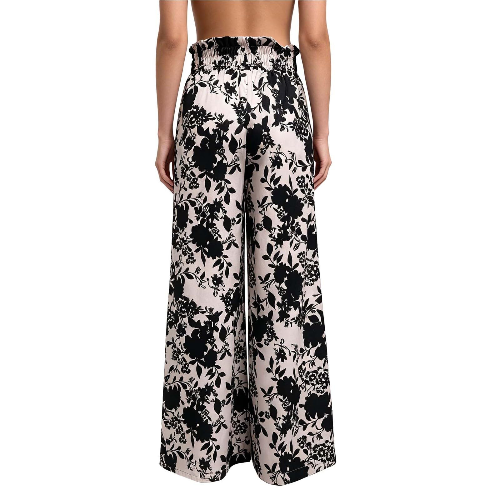 Pantalones de verano elegantes con caída fluida y un sofisticado tejido ligero 8