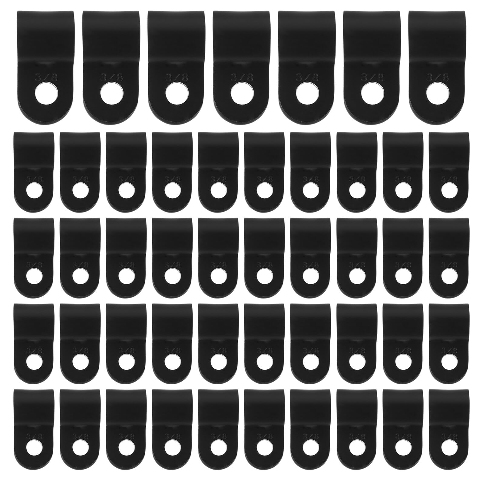 Clips para cables eléctricos tipo R que eliminan el desorden de cables en el hogar