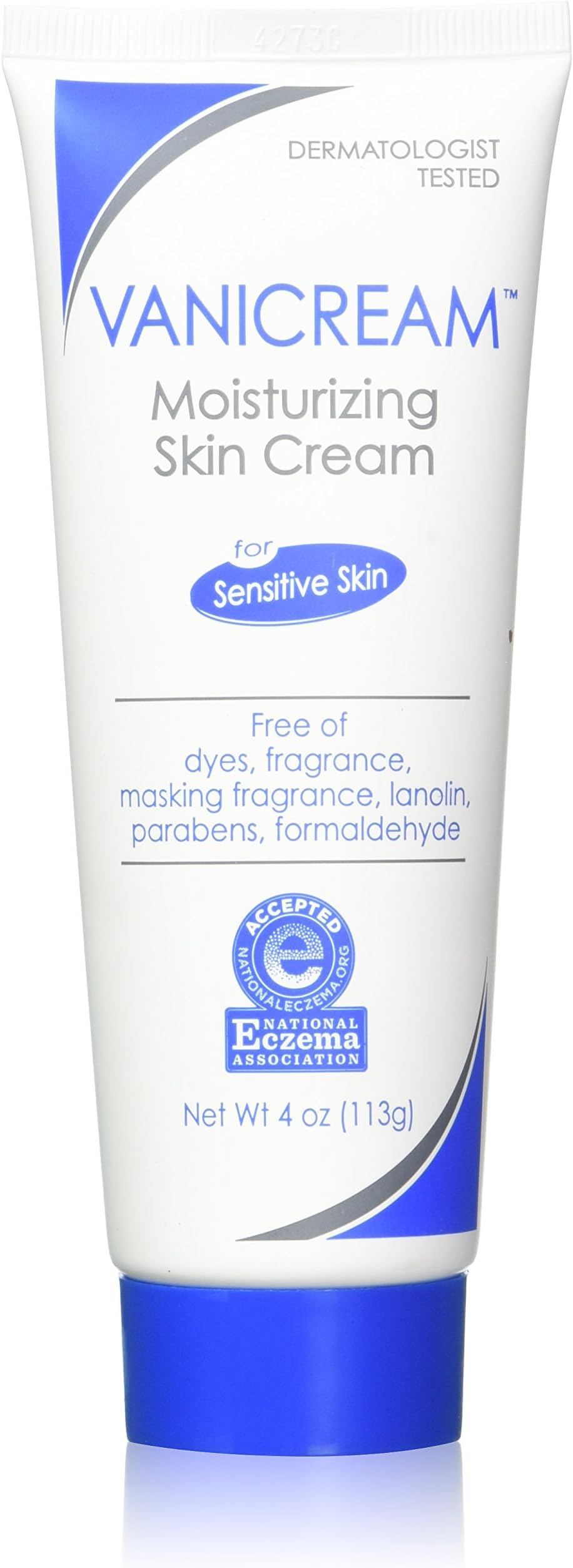 Moisturizing Skin Cream For Sensitive Skin, 4 Oz (Pack of 2)