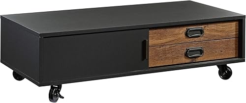 Sauder Boulevard - Mesa de café con acabado negro