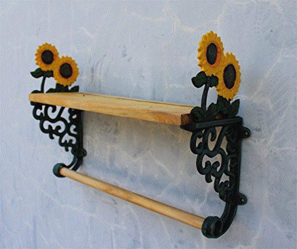 Huibathroom Toallero Colgador De Hierro Forjado Pintado ...