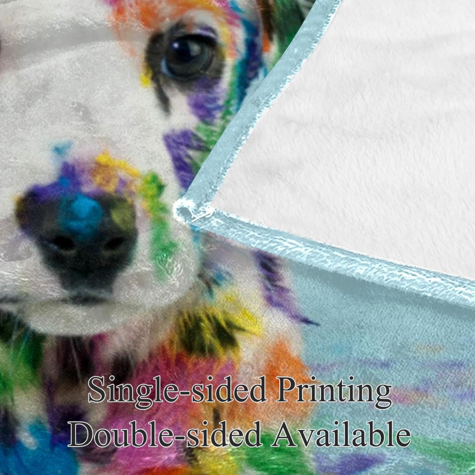 Couverture Polaire Chien Dalmatien Couverture Plaid Chaude Douce pour Lits Canapés Chaises Divans 150×200cm