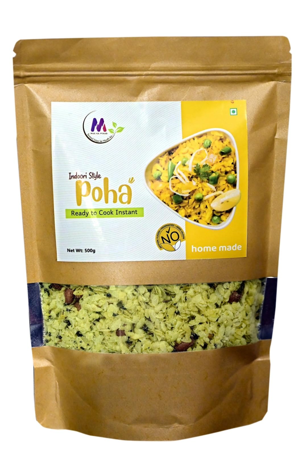 Maa Ka Pyaar-Instant Indori Poha: Khatta Meetha Premix Delight without preservatives -home made Indian poha premix (B0CYQ8BDLD) Amazon Price History, Amazon Price Tracker