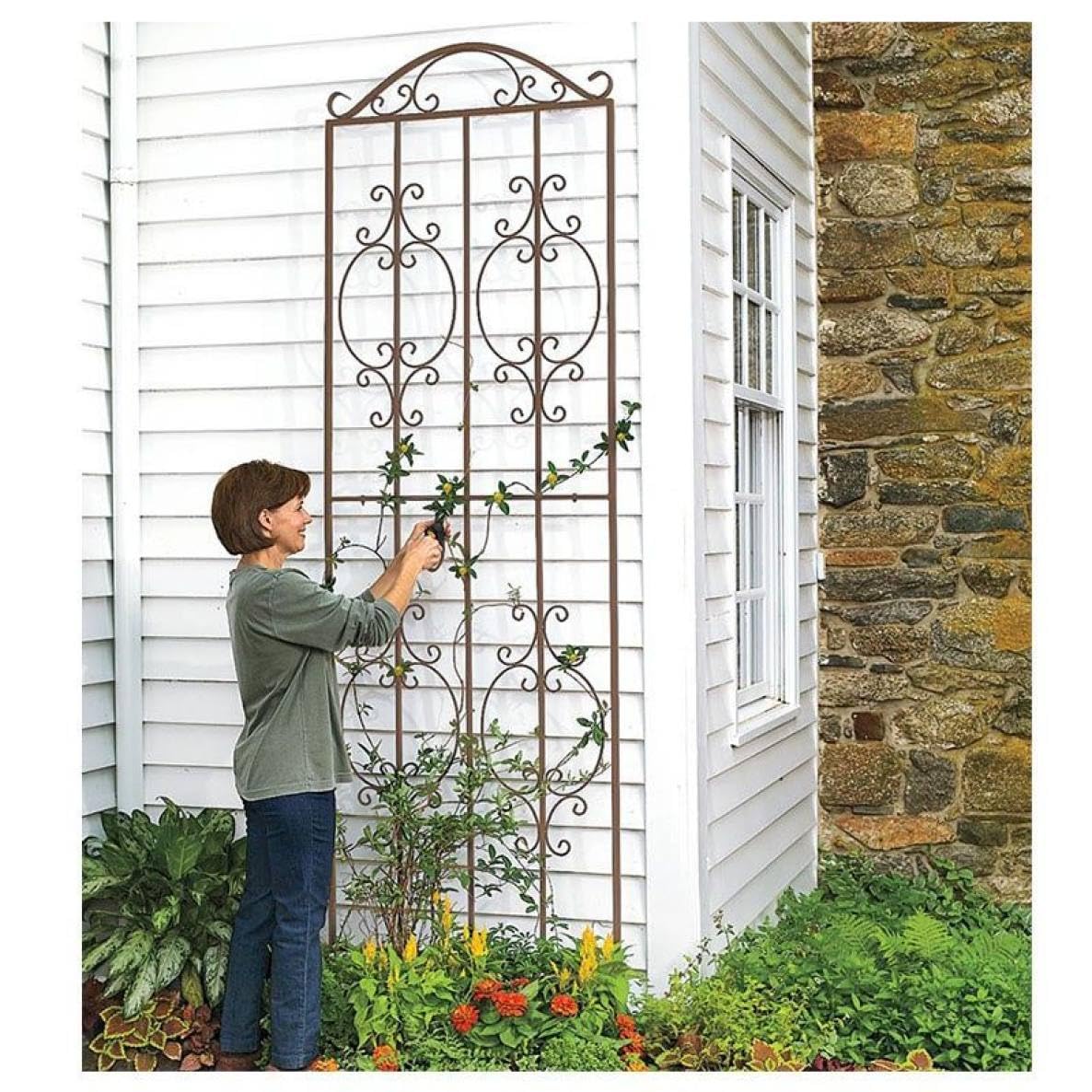 Amazon.co.jp: [GZGZ] ゴージャス アイアンフェンス 1枚単品