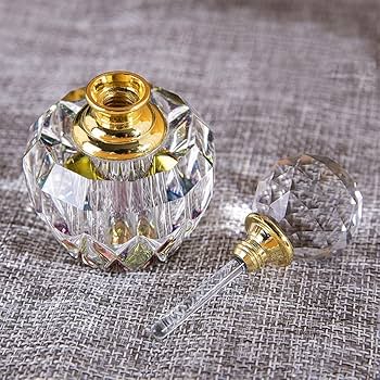 アンティーク　ガラス細工　香水瓶　3点まとめて　M　8047 アンティーク ガラス細工 香水瓶 3点まとめて M 8047