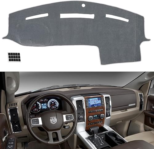 Miniatura 40 de TUCAREST Funda para salpicadero Compatible con 2014-2020 Nissan Rogue (T32) / 2017-2022 Rogue Sport S (No Rogue Select) Alfombrilla antideslizante