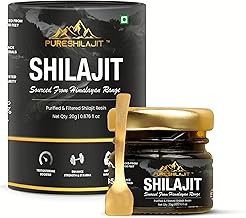 MOONCARE PURESHILAJIT 100% Ayurvedic -HERBAL & AYURVEDA Pure Shilajit-20G 100% Pure Shilajit, Surya Tapi Process - Resin