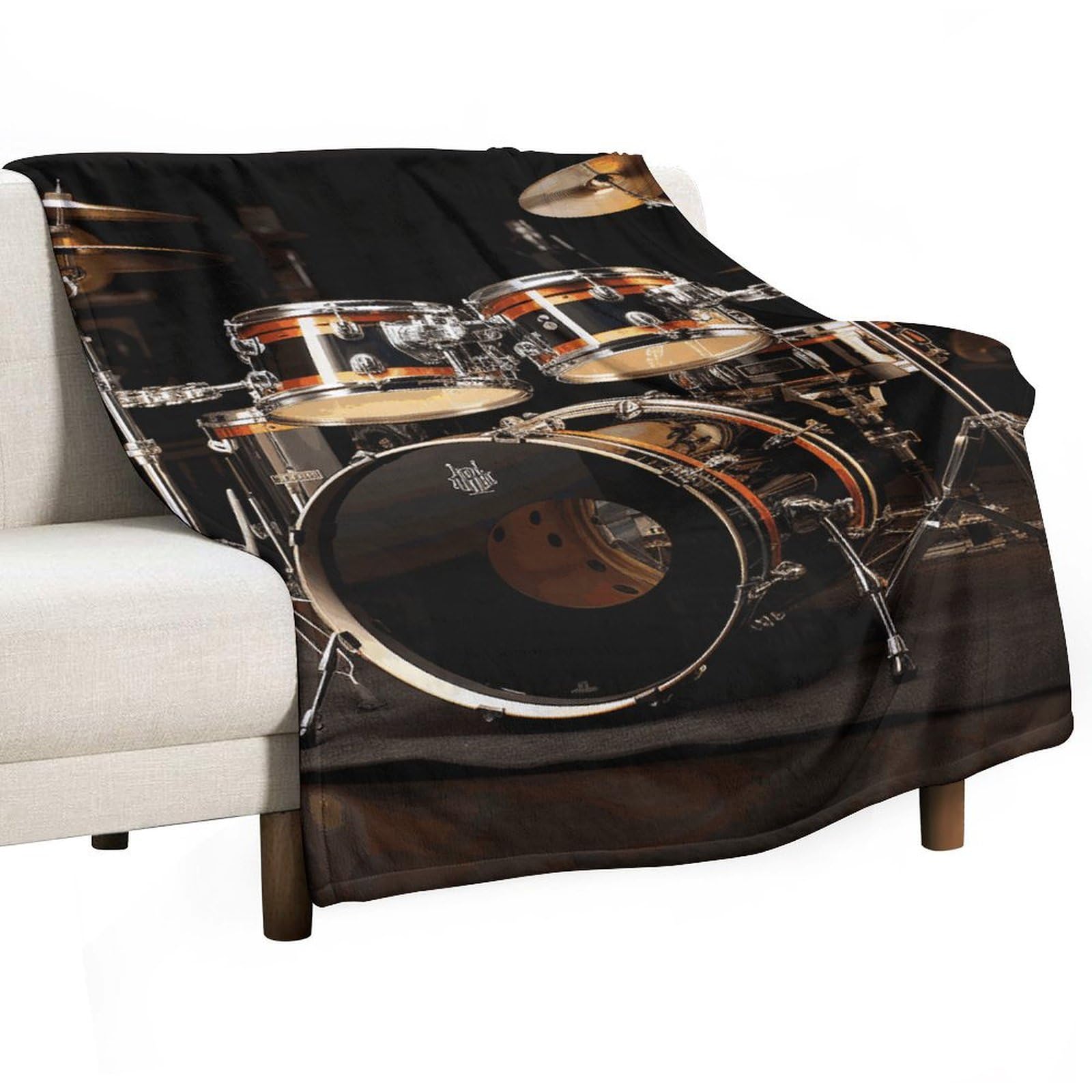 Couverture polaire en flanelle pour des soirées cocooning sur le canapé