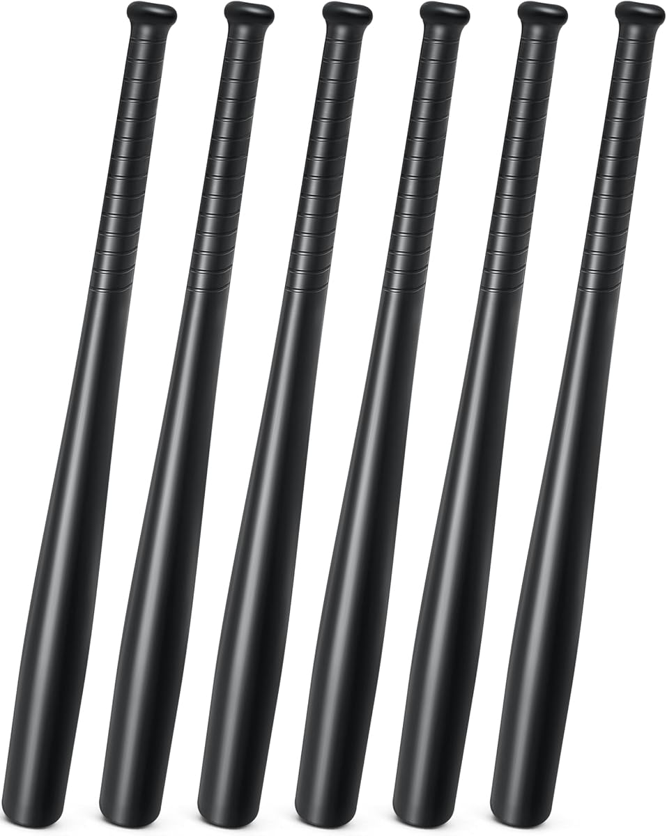 Liliful Plastic Baseball Bat 29.5 Inch Baseball Bat Solid Lightweight Plastic Bat with Molded Plastic Grip Handle for Daily Baseball Practice Festival Gift Party Decoration