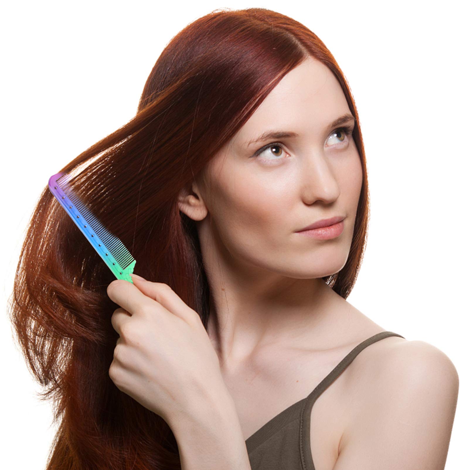 FRCOLOR 9stücke Teiliges Bunter Haarschneidekämme Antistatische Friseurwerkzeuge Für Salon Und Zuhause Sanft Entwirrende Stylingkämme Für Männer Und Frauen