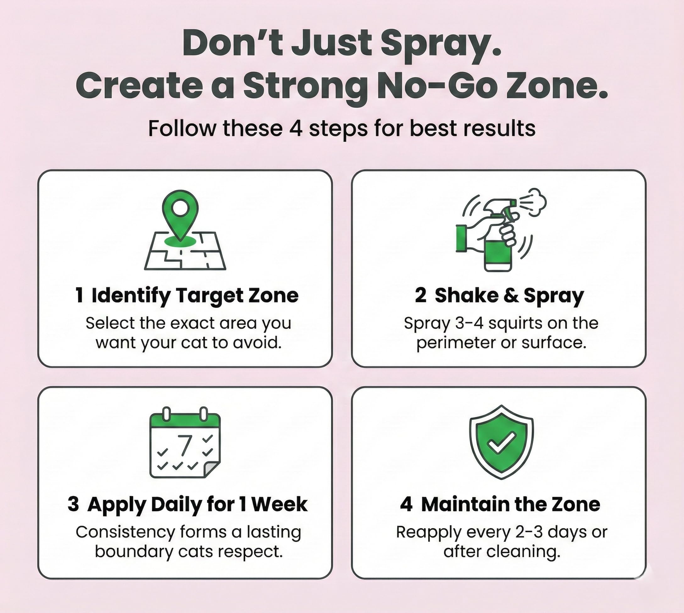 Stray Paws Paws Off Cat Repellent Spray | Keeps Cats & Kittens Away from Furniture, Kitchen Counters & Prayer Rooms | Indoor Area-Off Deterrent | Helps Discourage Scratching & Chewing | 200 ml 2
