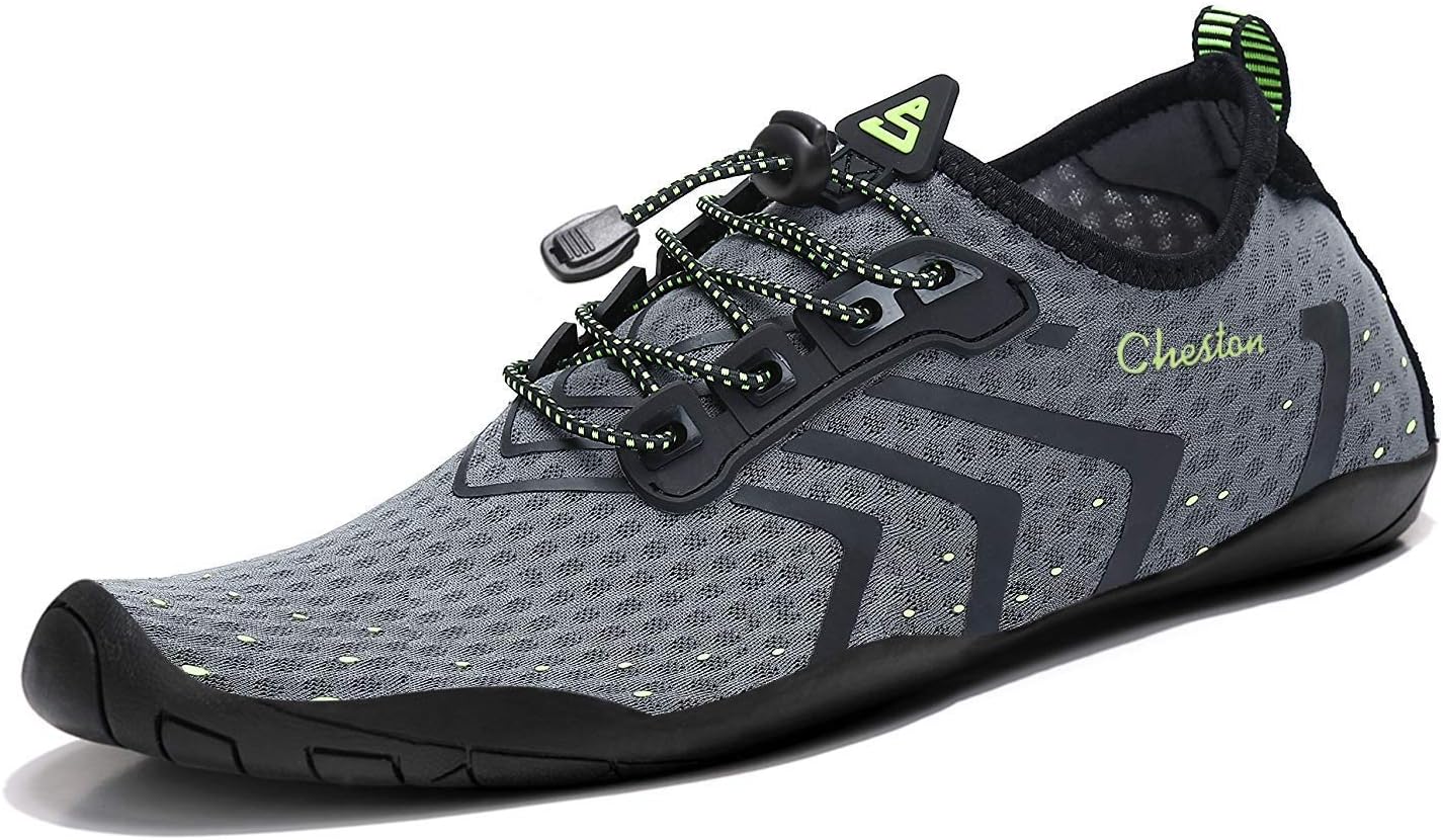 Cheston Men's Women's Barefoot Quick Dry Aqua Water Shoe
