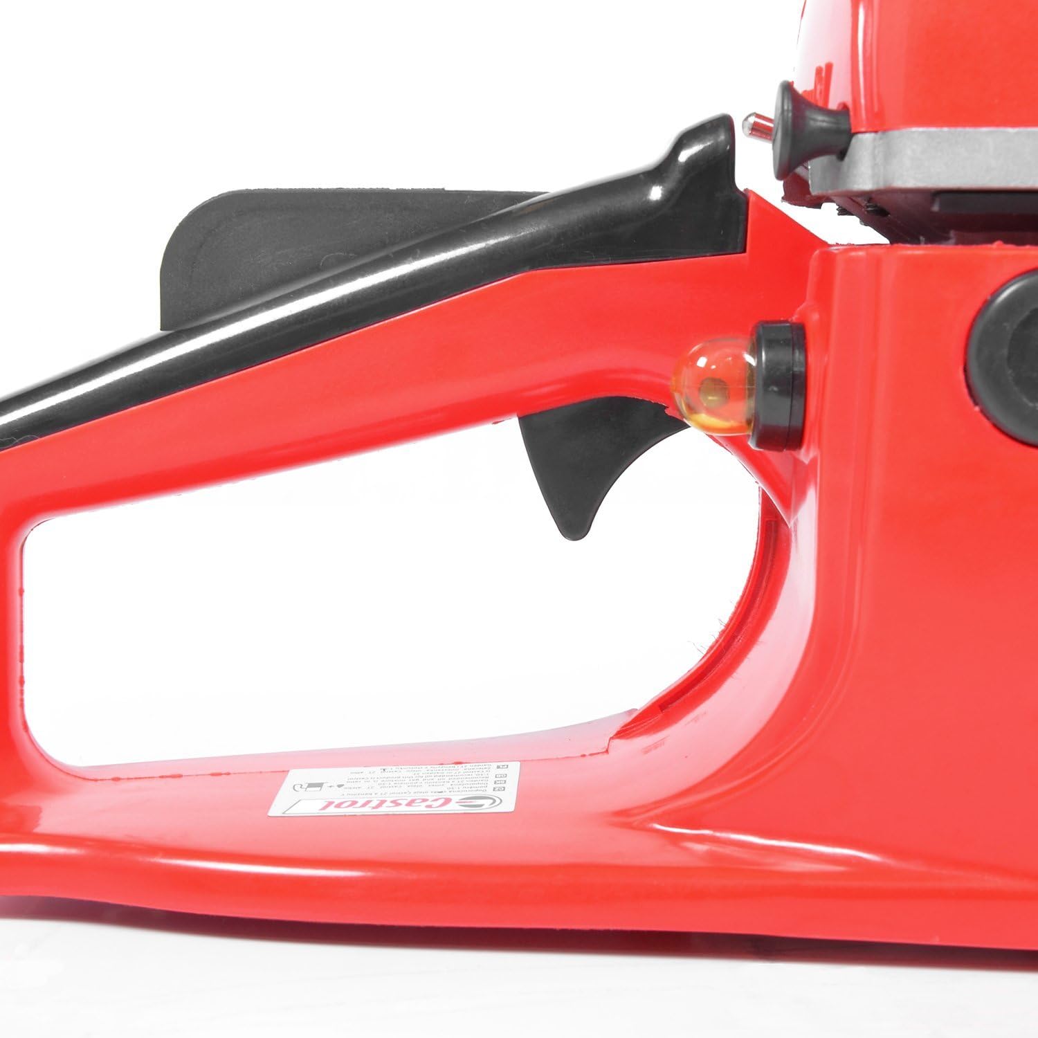 Chainsaw trigger and primer bulb