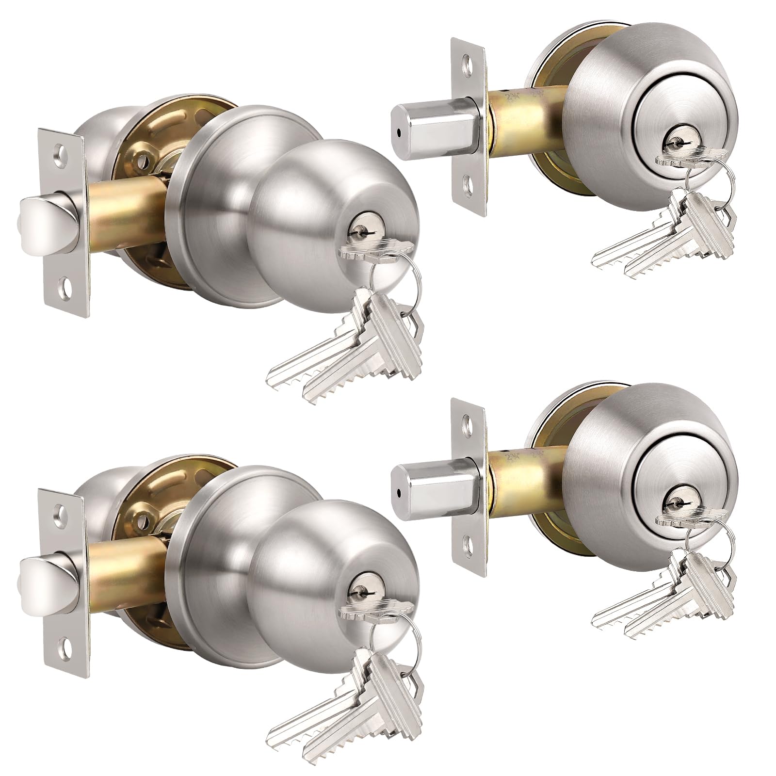 Knobonly 2 Set Keyed Same