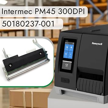 GETPARTS 50180237-001 New Printhead for Intermec PM45 PM45C Thermal Barcode Printer OEM Replacement 300dpi PHD30224001