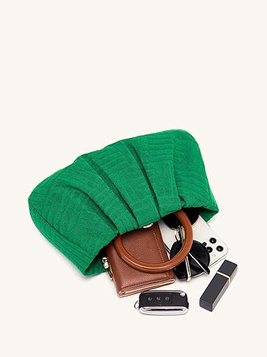 Miniatura 4 de Verdusa Bolso de mano pequeño fruncido para mujer