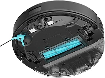 Cecotec Robot Aspirador y Friegasuelos con Base Autovaciado Conga Y70. Navegación Láser, 20000Pa de Presión de Succión, Cepillo de Silicona Especial Mascotas, Base con Bolsa de Polvo 3L3