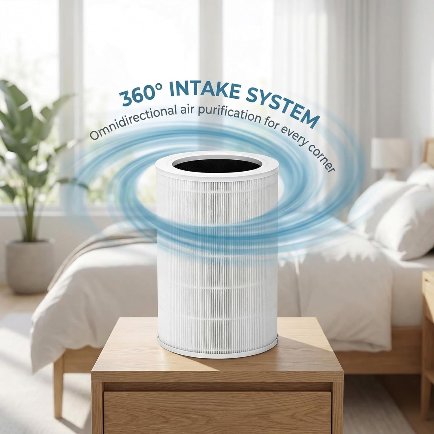 Replacement Filter Compatible with KEN BROWN PA123 PA123-P Air Purifiers, H13 True HEPA Activated Carbon 2-in-1 For Air Clean Dust 1—pack.