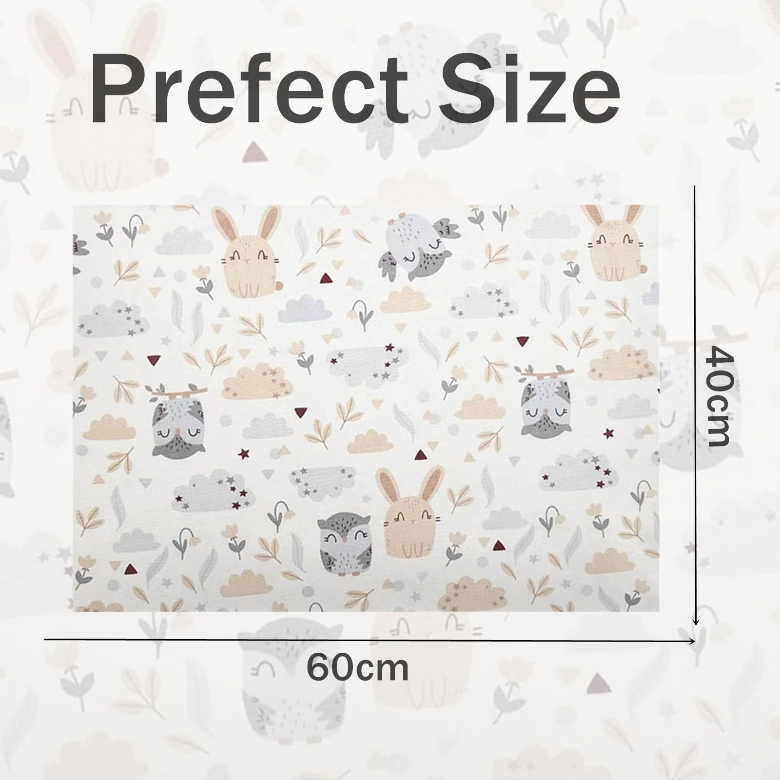 Fodera per cuscino in cotone biologico 40x60 cm con chiusura a busta per neonati