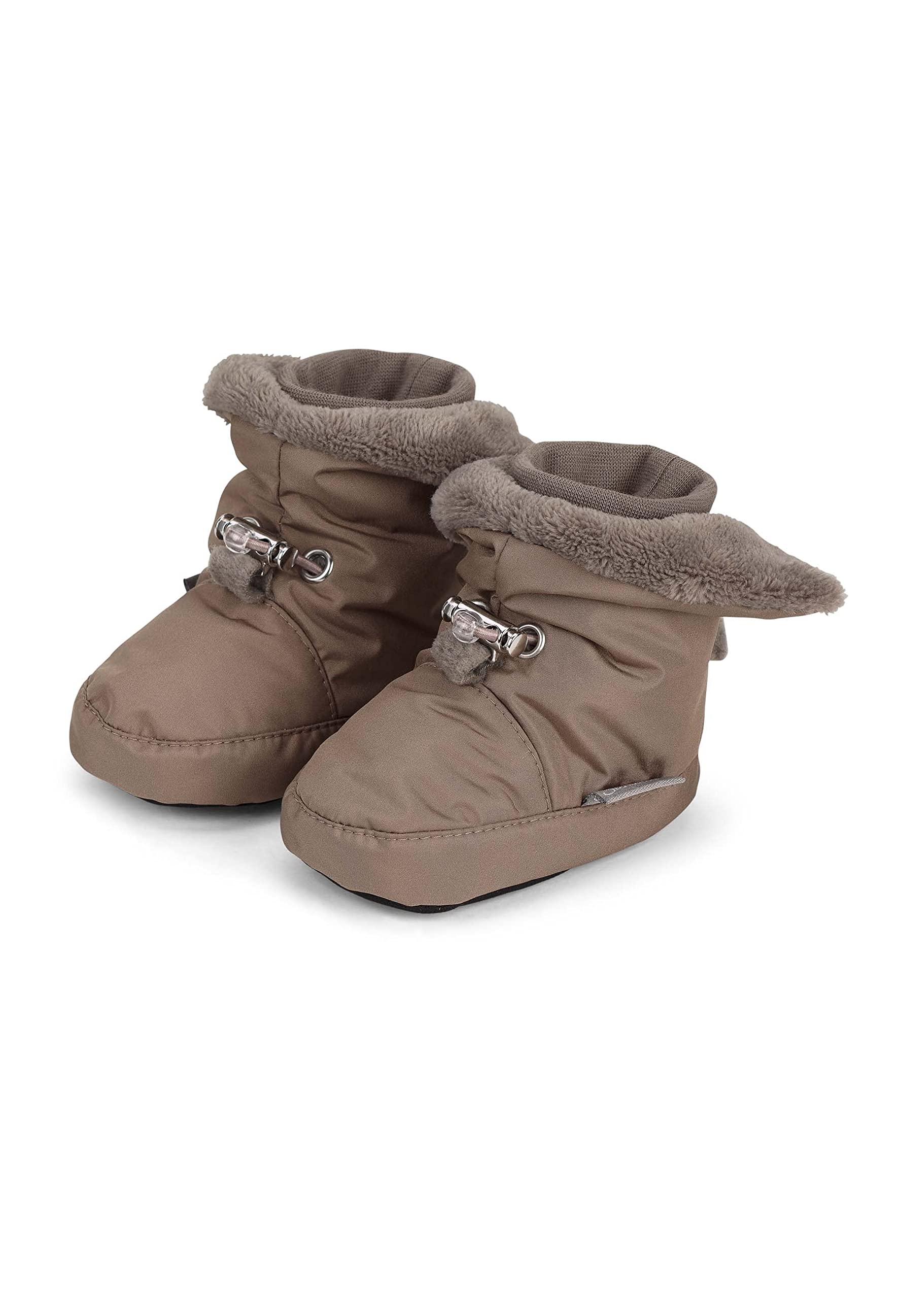 Sterntaler Boys Baby Shoes Plain, Brown, 0.5 UK Child