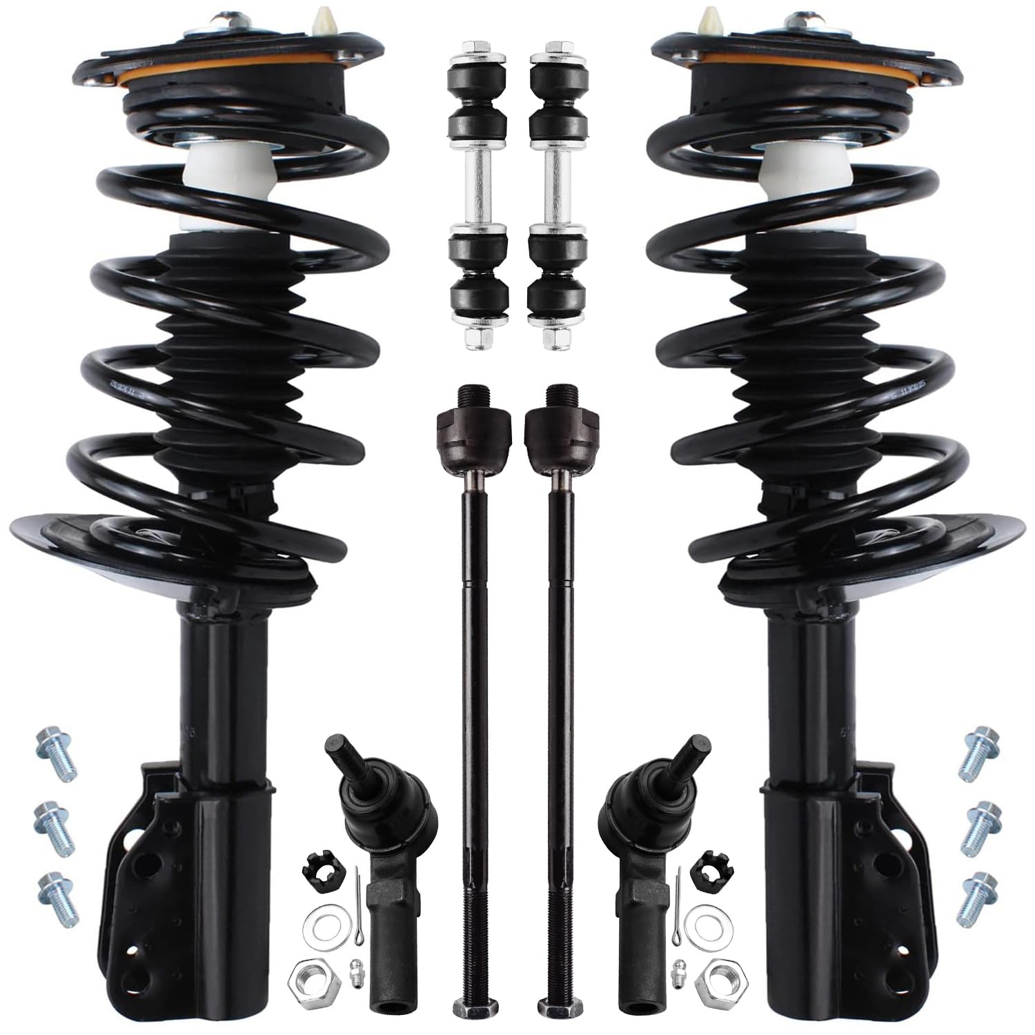 Detroit Axle - Front Struts Kit for 1998-2005 Buick Park Avenue 1998-1999