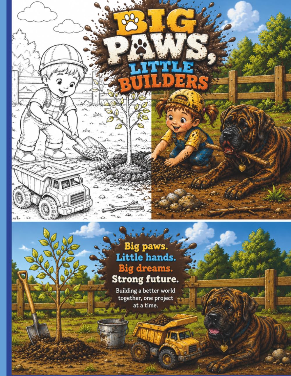 BIG PAWS, LITTLE BUILDERS: Mud, Trucks, Big Dogs & Little Adventures