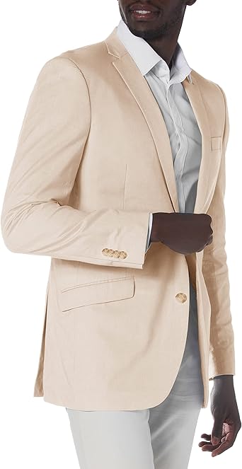 men's chambray blazer