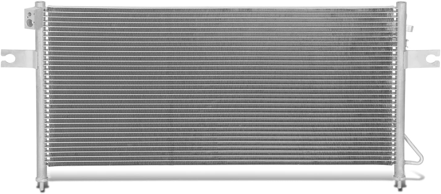 DNA MOTORING Aluminum Air Conditioning A/C Condenser Compatible with Nissan Frontier 1998-2002 / Xterra 2000-2002, NI3030106, OEM-CDS-4978