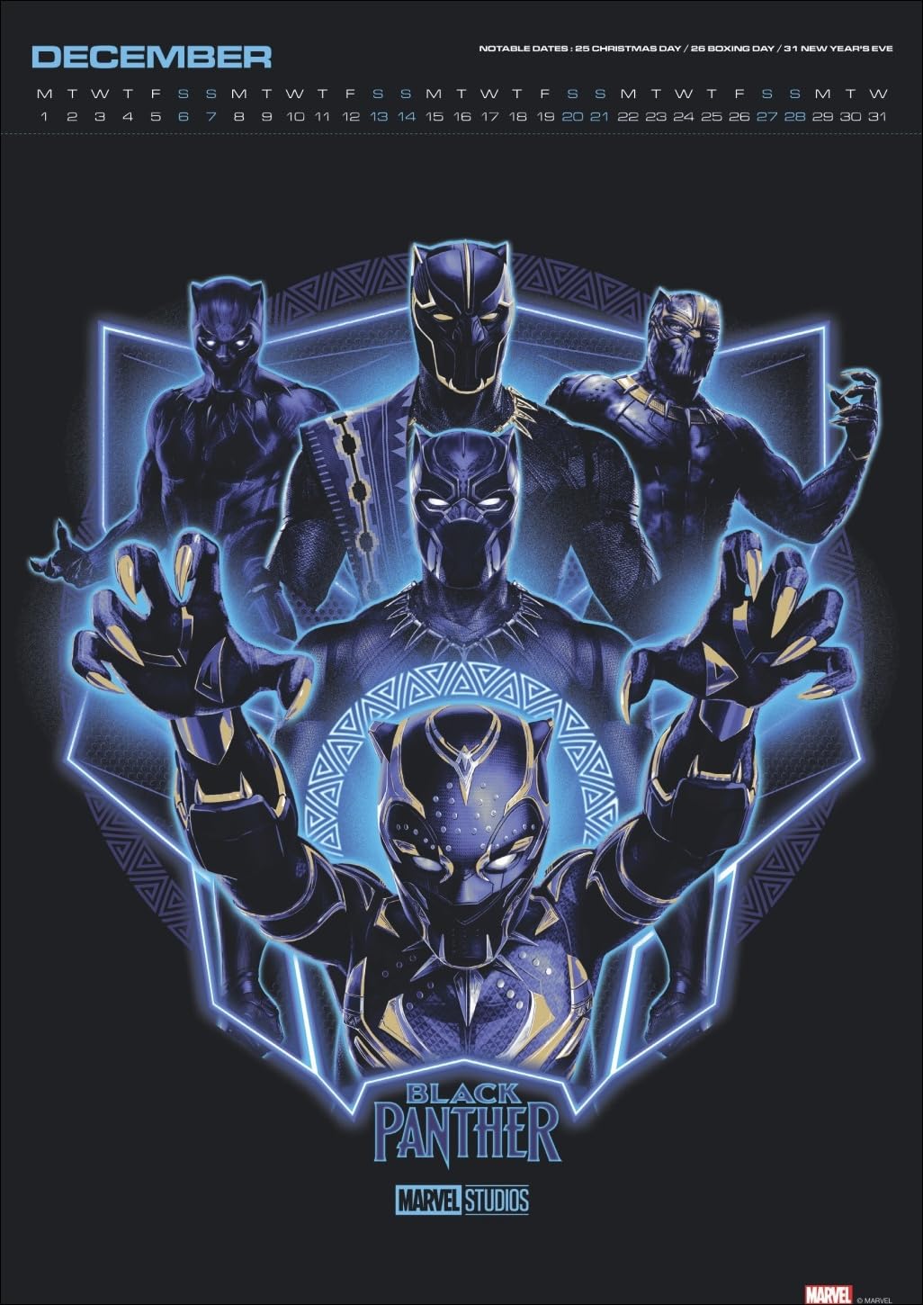 Marvel Posterkalender 2025: Die coolsten Plakate der Superhelden aus dem MCU in einem Jahres-Wandkalender für Kino- und Comic-Fans. Wand-Kalender im Hochkantformat 29,4 x 41,8 cm