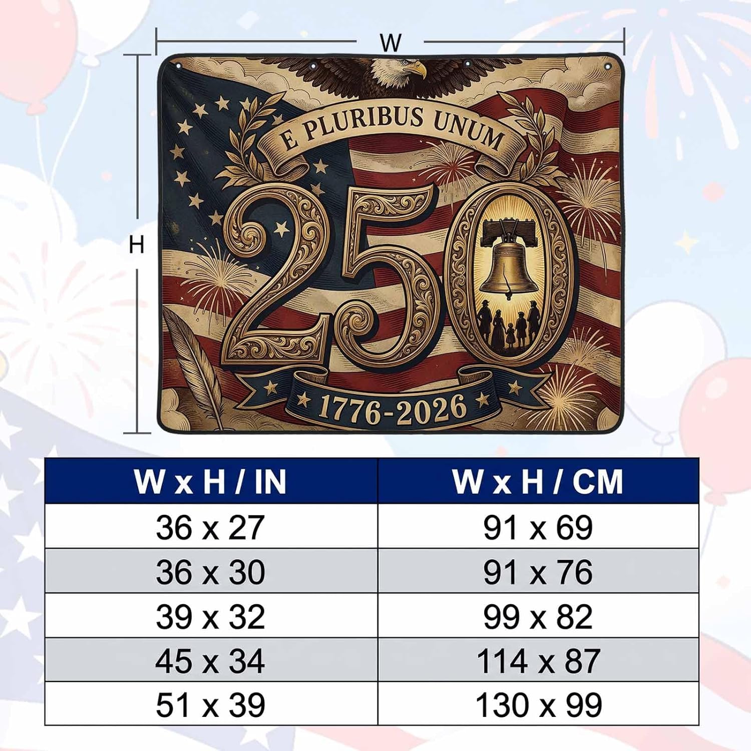 4th of July Magnetic Fireplace Cover 250th Anniversary Fireplace Screen Retro American Flag Eagle Insulation Fireplace Blocker Save Energy Fireplace Draft Stopper Covers for Living Room 36x30 Inch