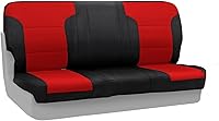 Vista 9 de Coverking Custom Fit Funda para asiento Select Chrysler 200 modelos – spacermesh, Negro/Gris Topo (Black/Taupe Insert)