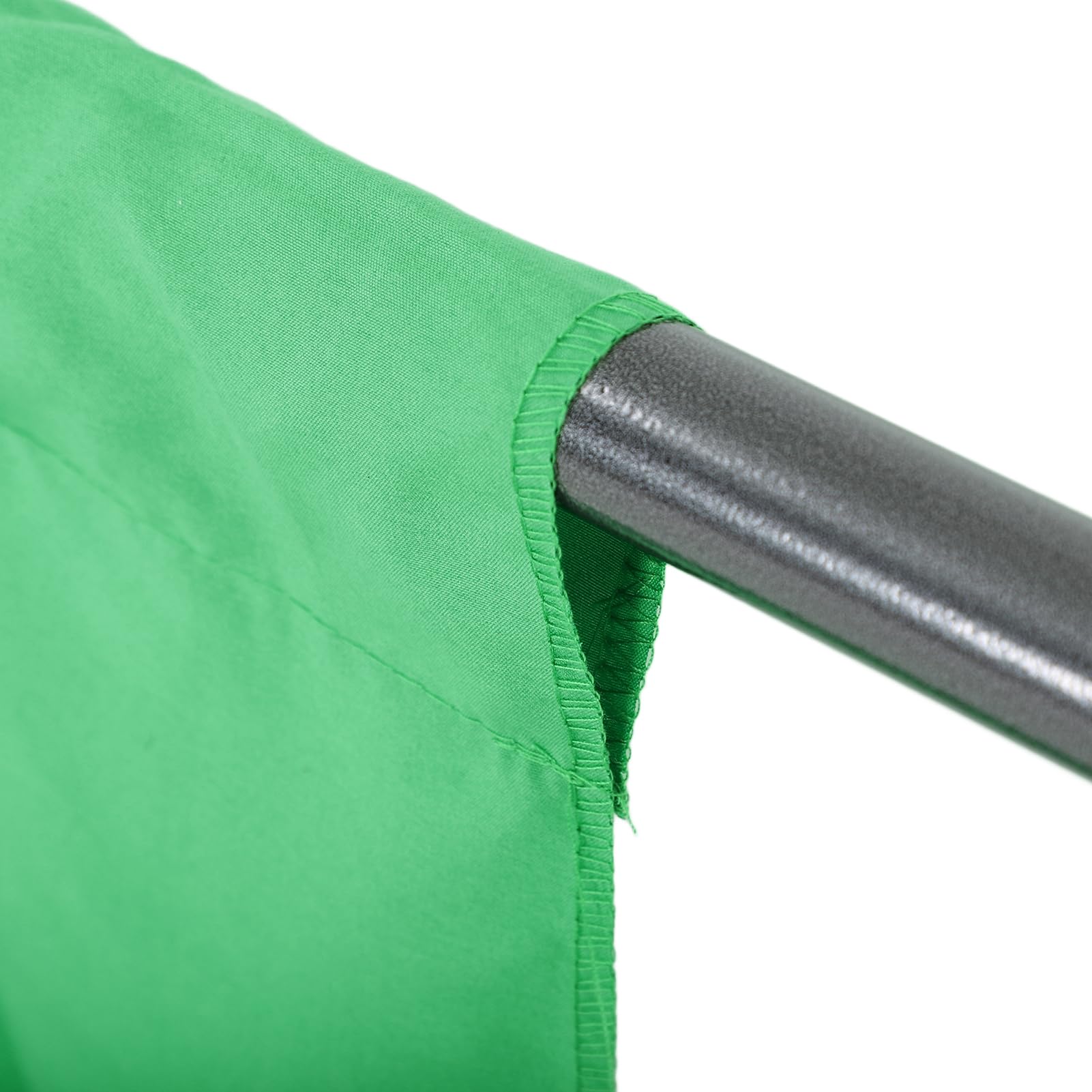 Sfondo con schermo verde, sfondo grande 3x2,5 m, sfondo per riunioni video in streaming per studio di home office