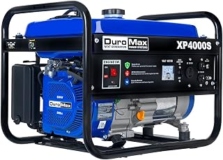 XP4000S 7.0 HP Air Cooled OHV Gasoline Powered Portable RV Generator, 4000-watt, Red