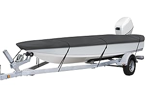 Classic Accessories StormPro Heavy-Duty Boat Cover for 12 ft Boats