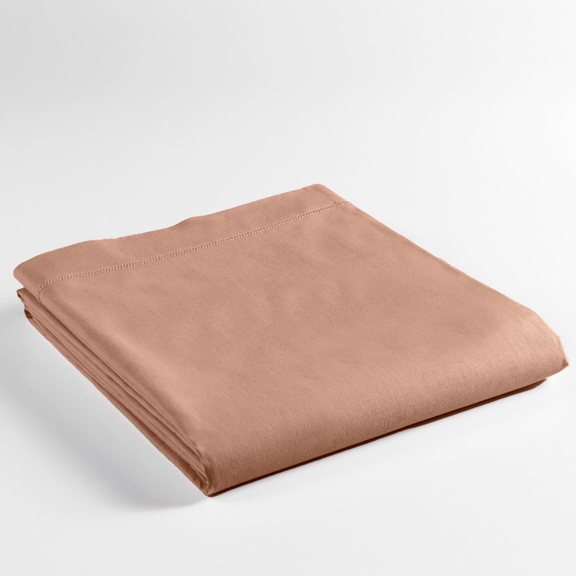 Douceur D'intérieur Blush Lina Double Flat Sheet (240 X 300 Cm) 100% Cotton