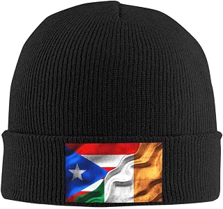 Porto Rico Flag Zimbabwean Flag Knitted Cap, Golf Cap, Chunky Cap, Classic Adjustable, 100% Acrylic, Washed, Unisex