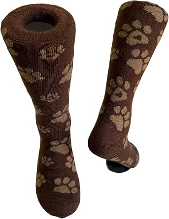 Alpaca Wool Designer Socks are Cozy, Warm & Colorful - Dog Paw