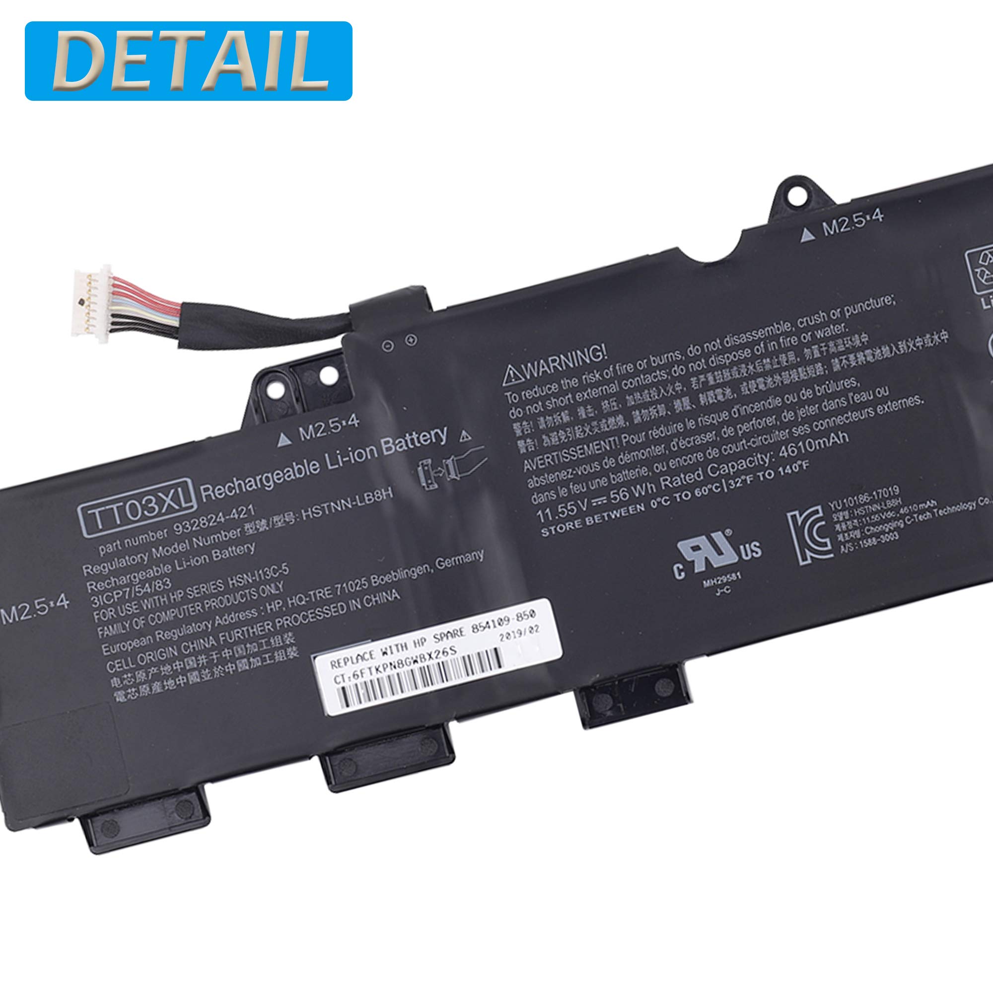 ZBook 15U G5 Batterij Laptop Batteries - Battery For HP Elitebook 755 ...