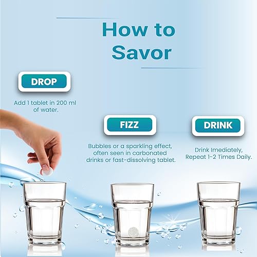 Miniatura 7 de H2 Tabletas de agua de hidrógeno molecular con magnesio antioxidante tableta de agua potable apoya la salud celular, combate el estrés, la