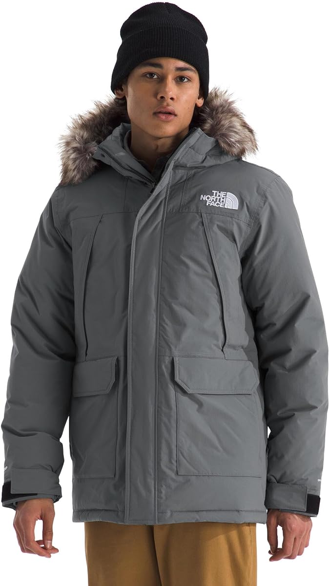 Parka McMurdo de The North Face para hombre | Chaqueta impermeable larga de invierno con aislamiento de plumón de 600 rellenos de aves acuáticas