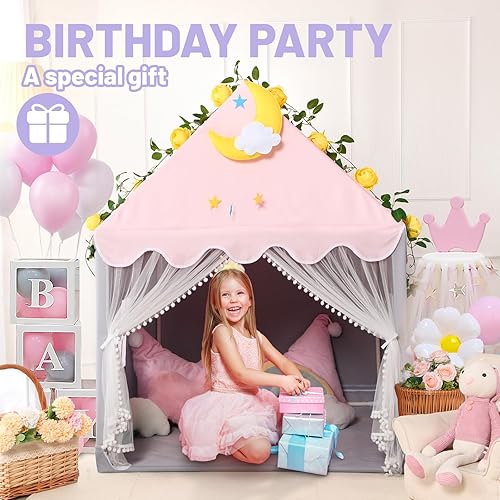 Miniatura 5 de Wilwolfer Tienda de campaña para niños – Tienda de campaña de juegos para niños pequeños – Tienda de campaña de juegos para interiores para niñas y