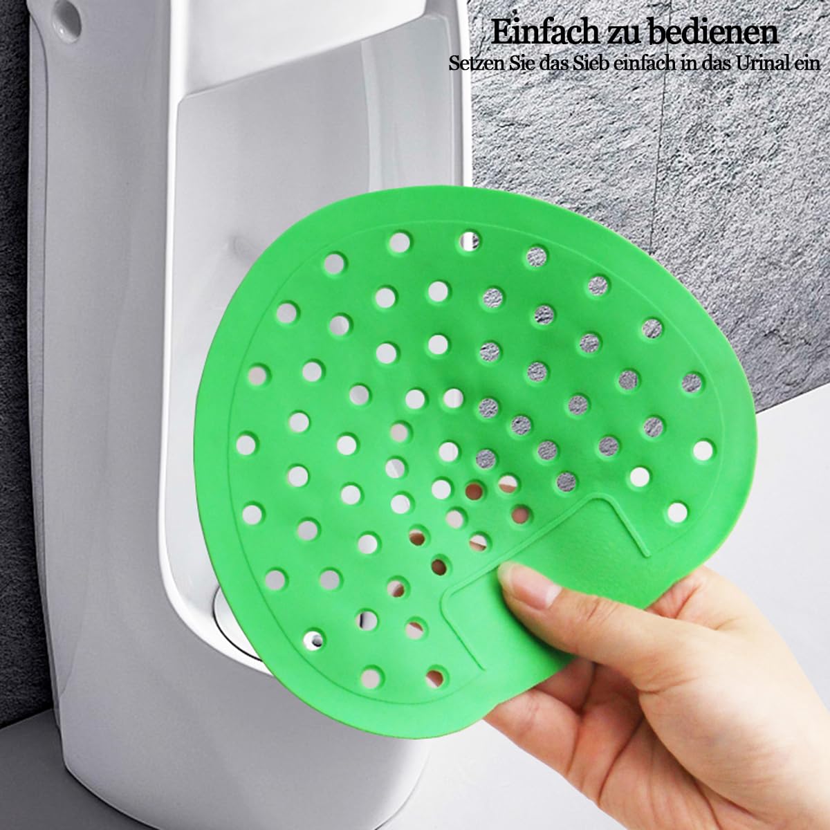 12 Schermi Per Orinatoio Con Fragranza - Inserti Antiodore Per WC, 4 Colori (Rosso, Blu, Verde, Bianco)