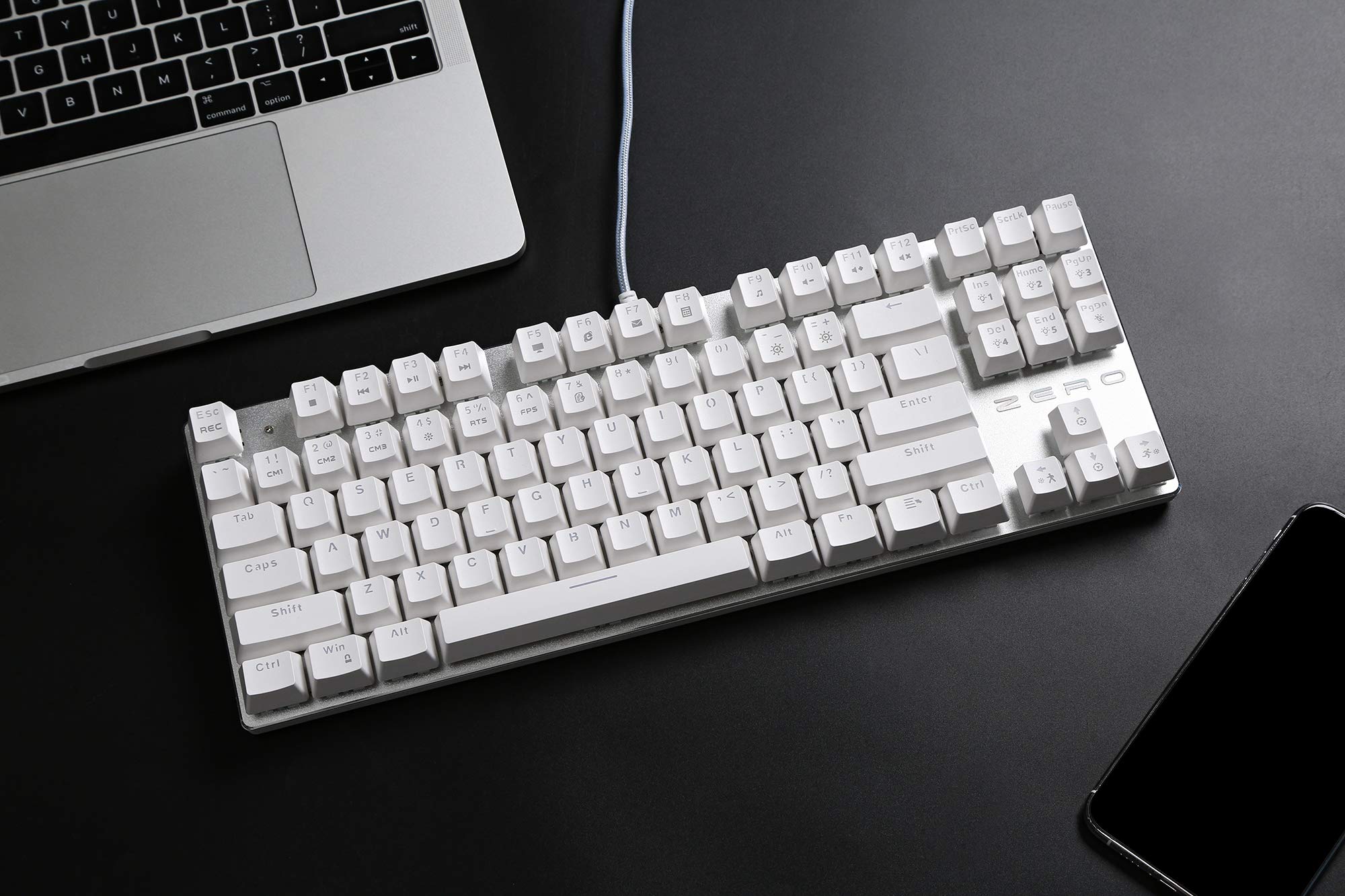 Amazon | HiveNets 87キー メカニカルキーボード 青軸 ゲーミング