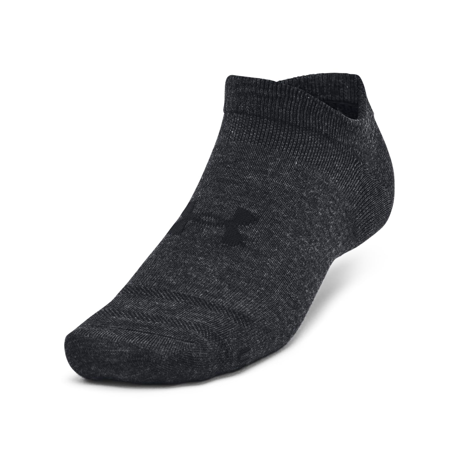 Under Armour Mens Essential No Show 3 Pack Socks