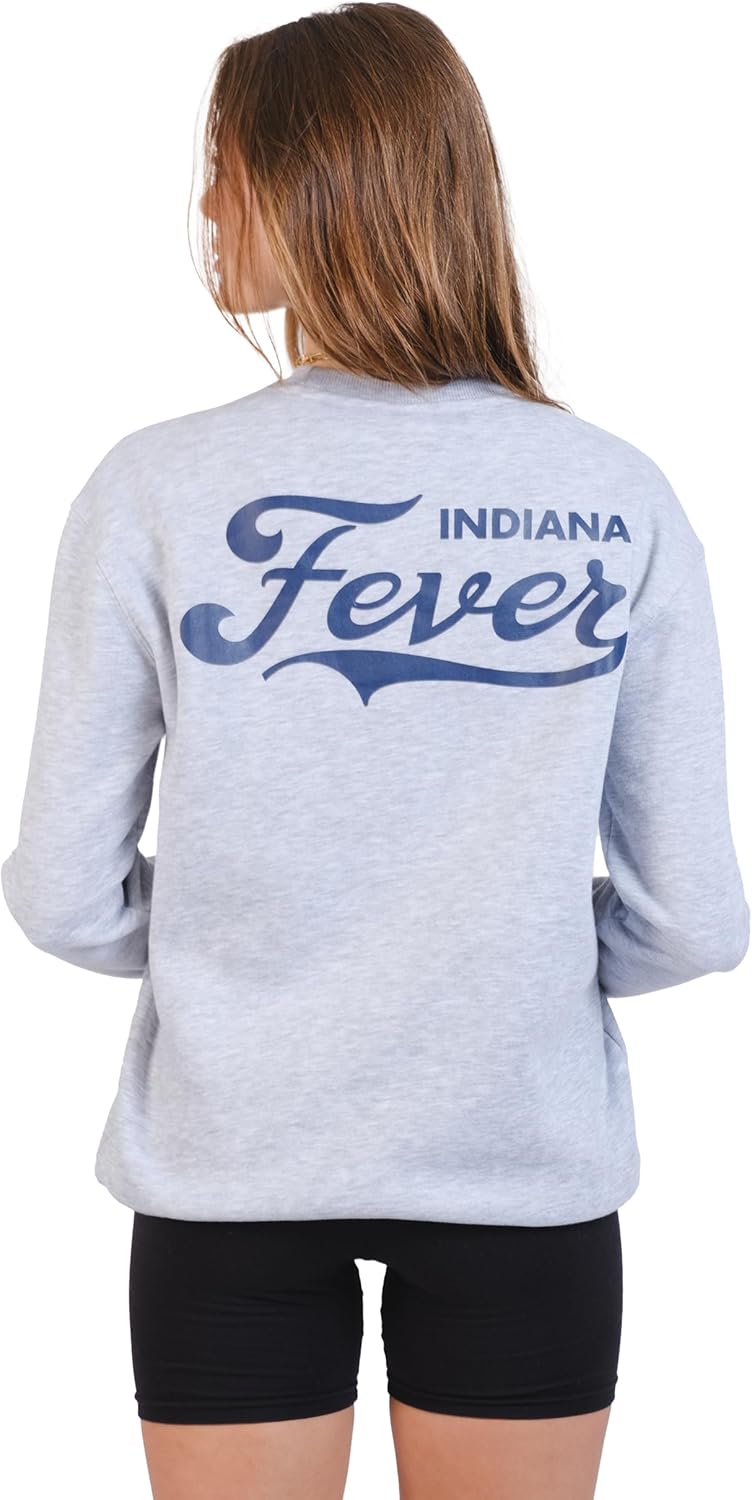 Ultra Game Women's WNBA Official Velvet Plush Crew Sweatshirt - Image 2