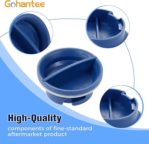 Miniatura 7 de W10524920 Tapa de enjuague para lavavajillas Whirlpool y KitchenAid repuesto # WPW10524920 WPW10304408