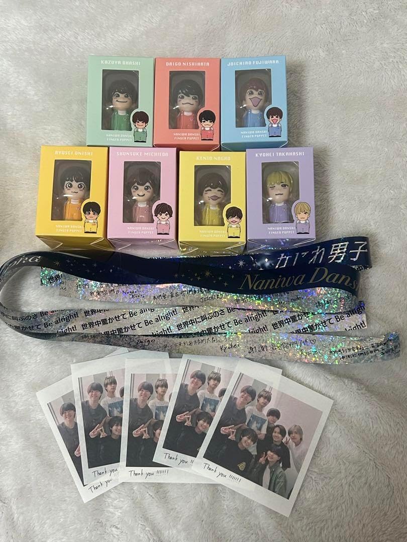 なにわ男子　指人形　7体セット なにわ男子 指人形 7体セット