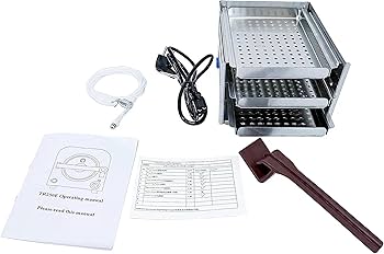 オートクレーブ TR250E ステンレス 14L 3段トレー付 高圧蒸気滅菌器 41xufX6y8aL.jpg